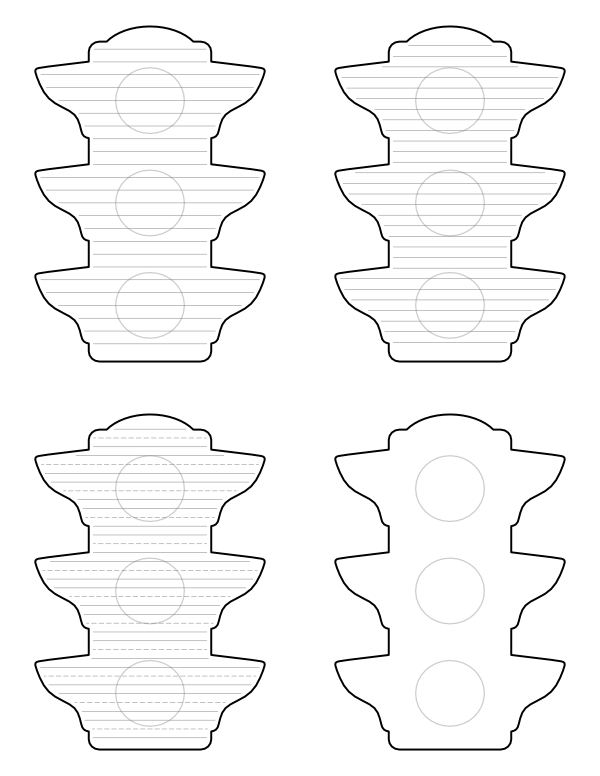 80 Printable Traffic Light Coloring Page 12