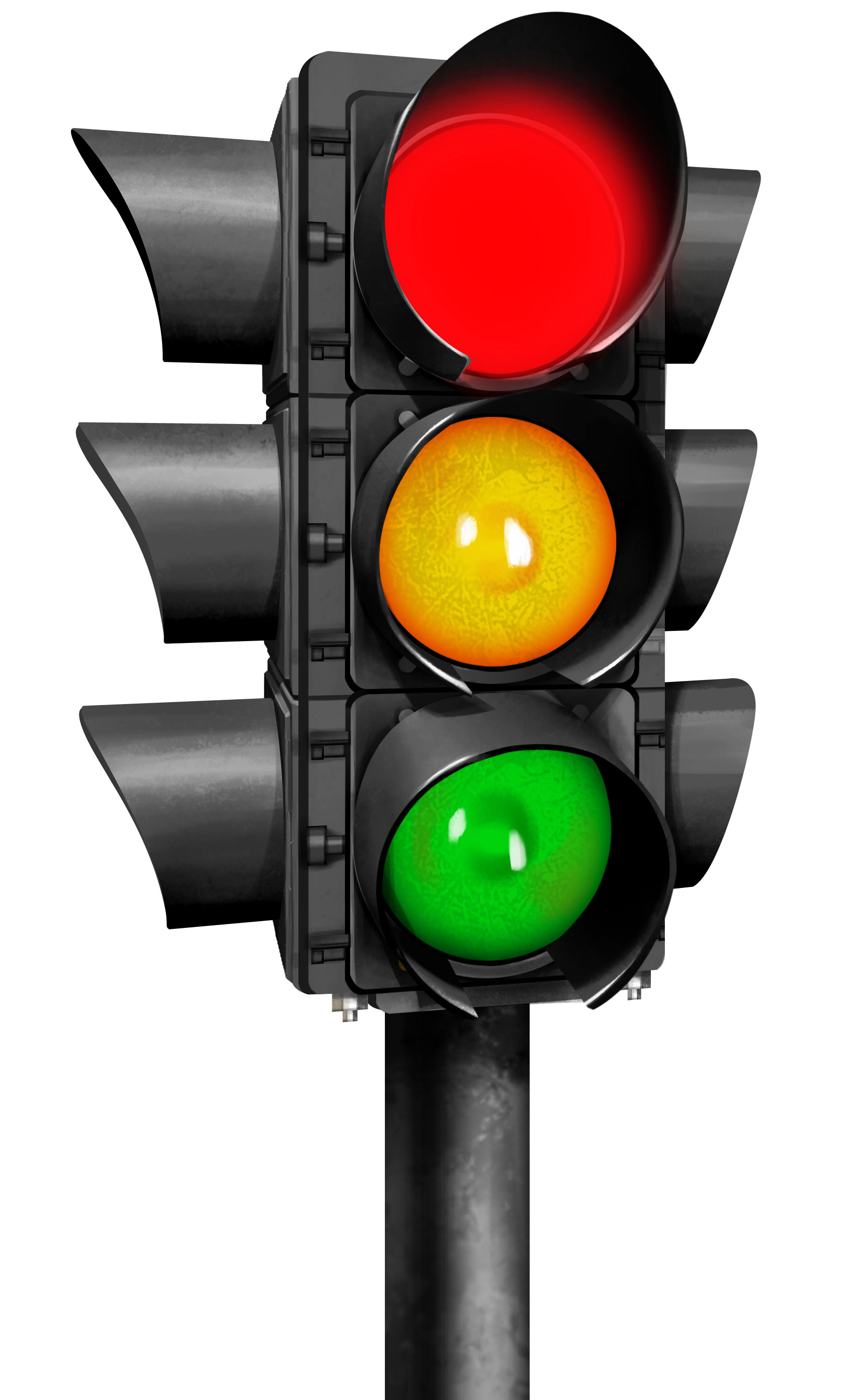 80 Printable Traffic Light Coloring Page 13