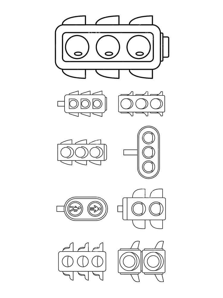 80 Printable Traffic Light Coloring Page 39
