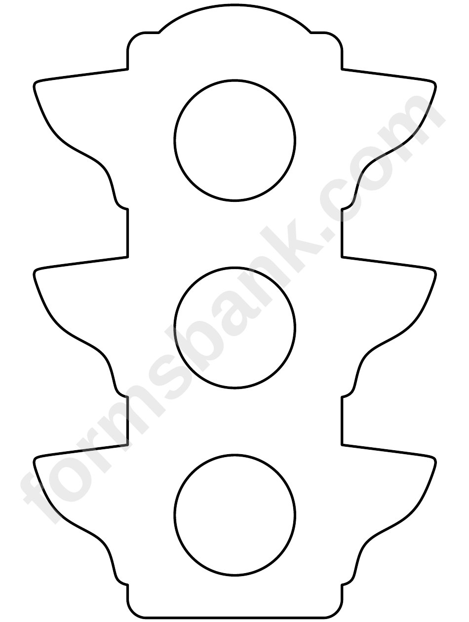 80 Printable Traffic Light Coloring Page 56