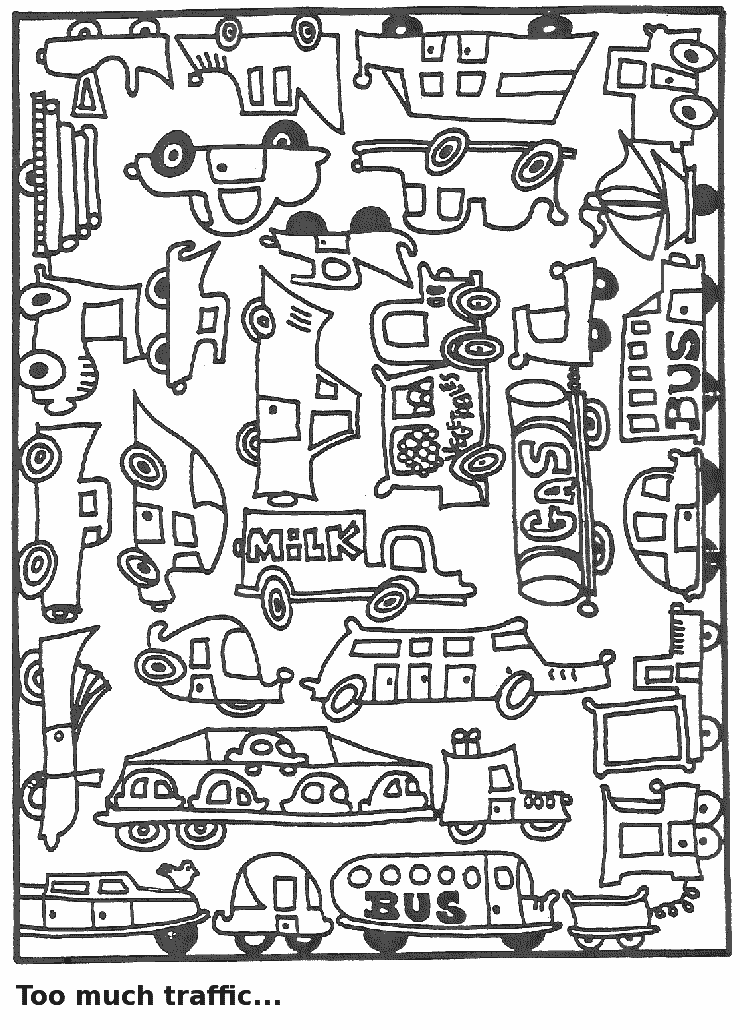 80 Printable Traffic Light Coloring Page 60