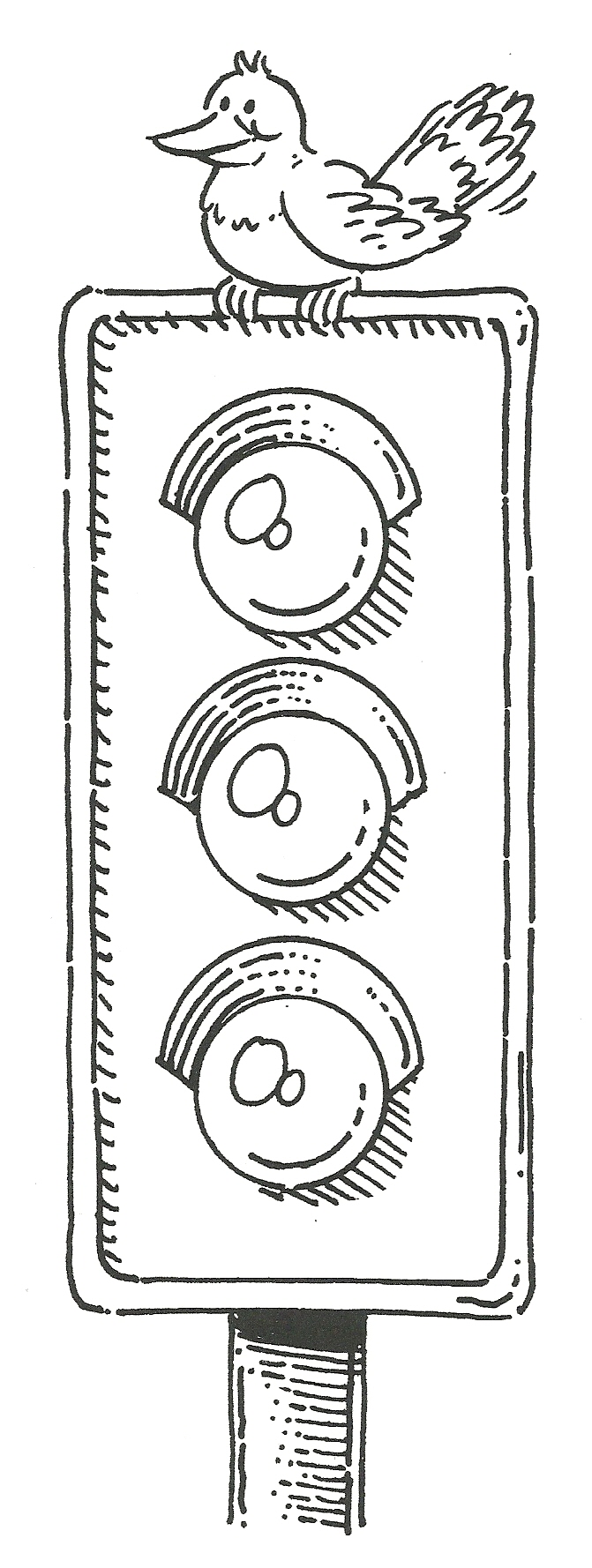 80 Printable Traffic Light Coloring Page 72