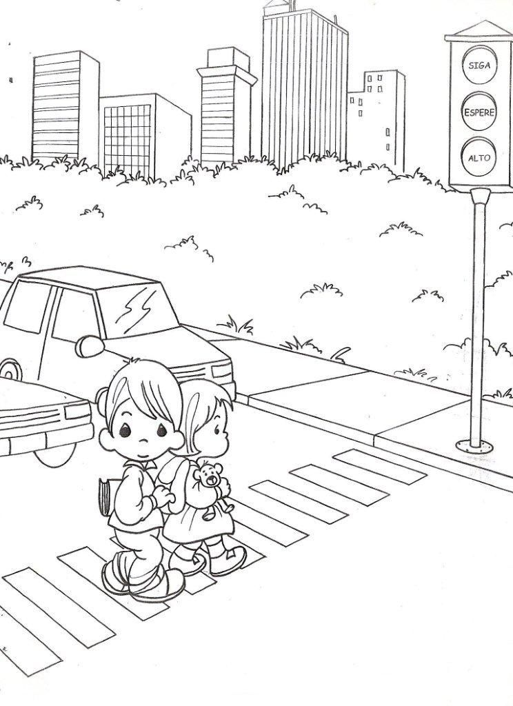 80 Printable Traffic Light Coloring Page 81
