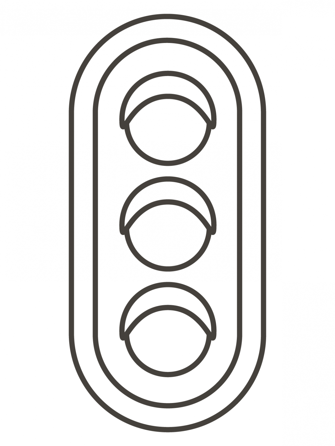 80 Printable Traffic Light Coloring Page 87
