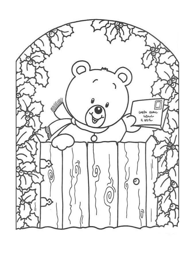 90 Christmas Cards Printable Coloring 17