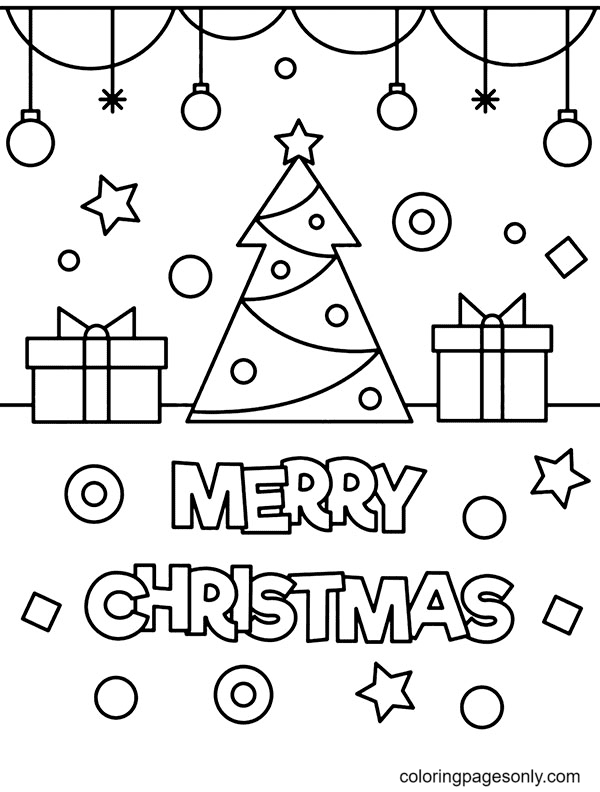 90 Christmas Cards Printable Coloring 25