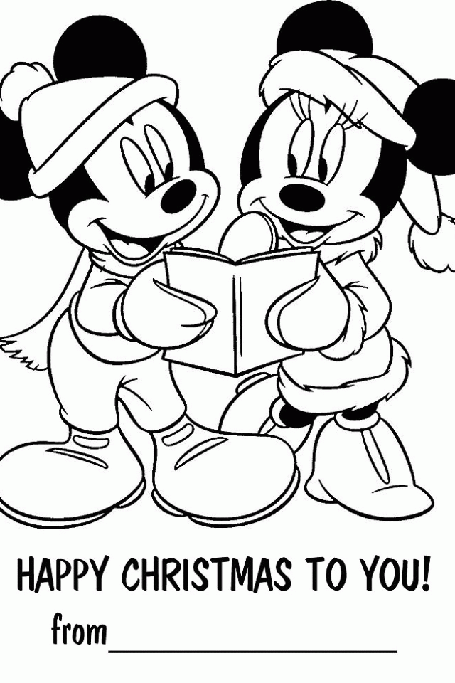 90 Christmas Cards Printable Coloring 29