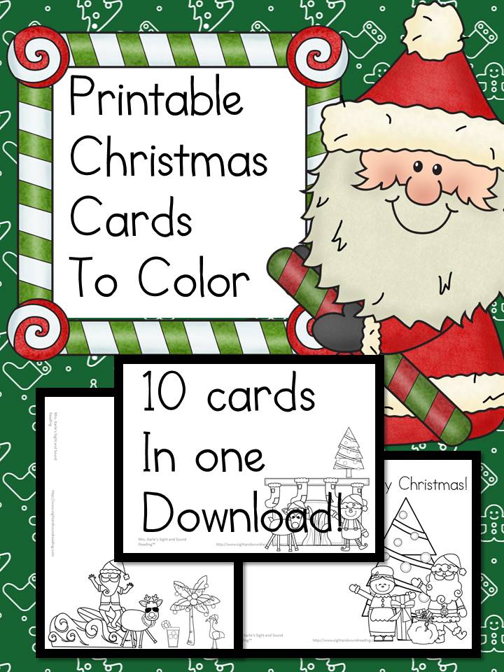 90 Christmas Cards Printable Coloring 75