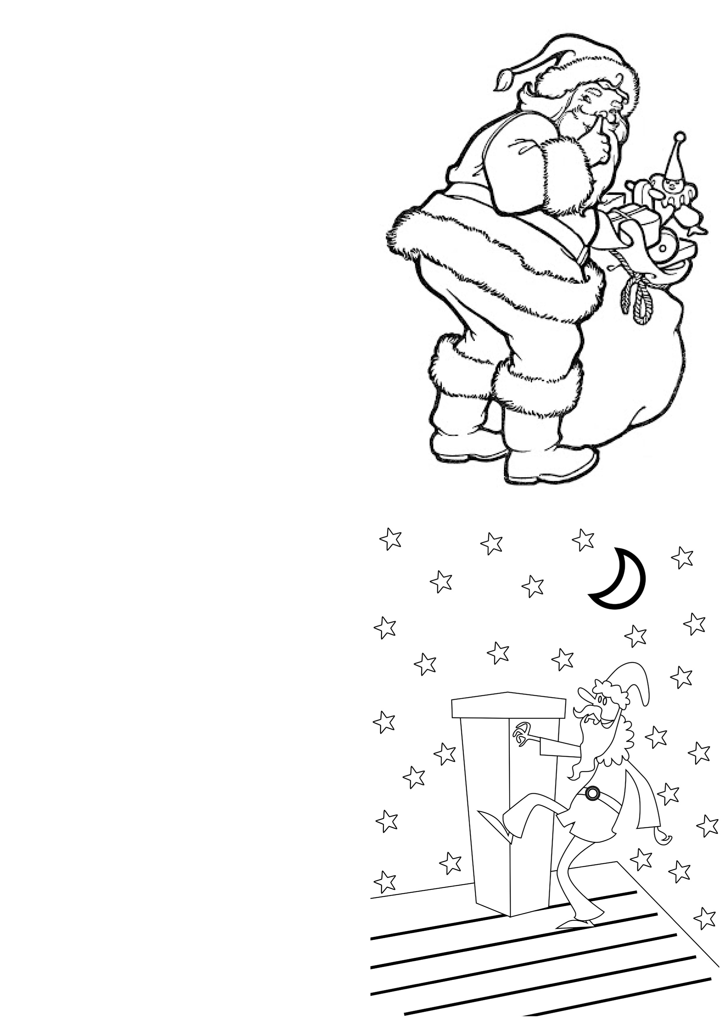 90 Christmas Cards Printable Coloring 93