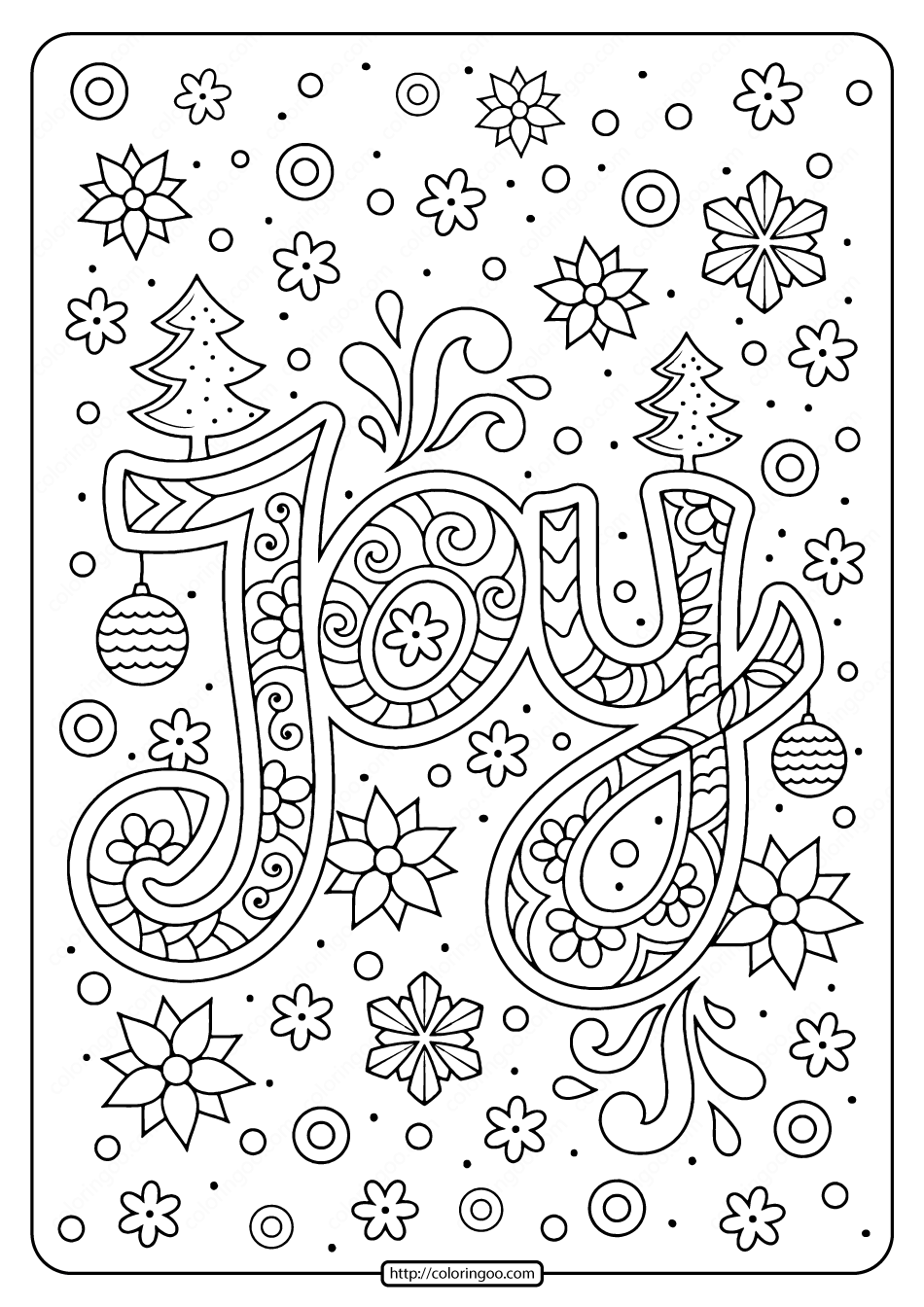 90 Christmas Cards Printable Coloring 96