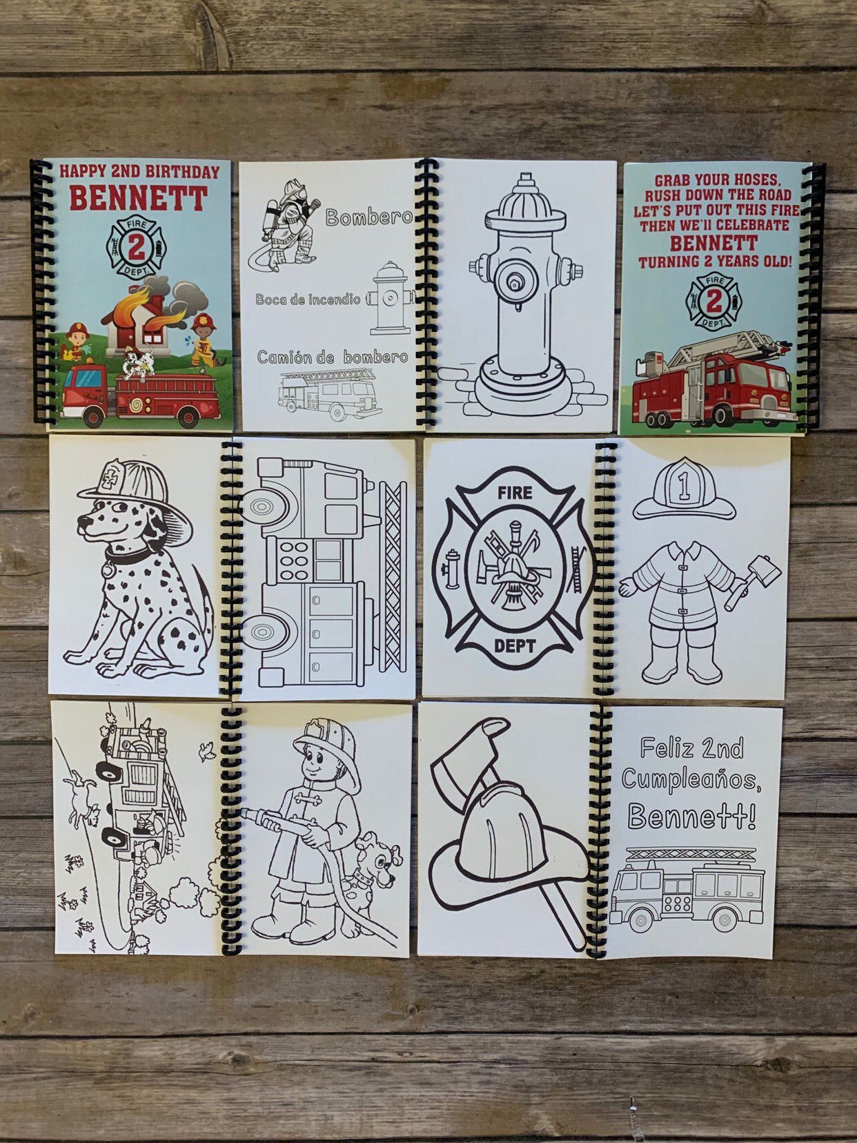 90 Coloring Book Party Favors 50