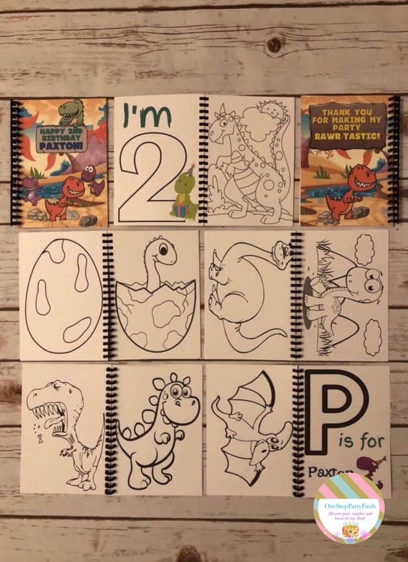 90 Coloring Book Party Favors 66