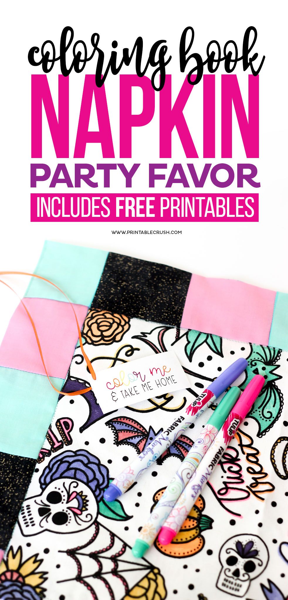 90 Coloring Book Party Favors 74