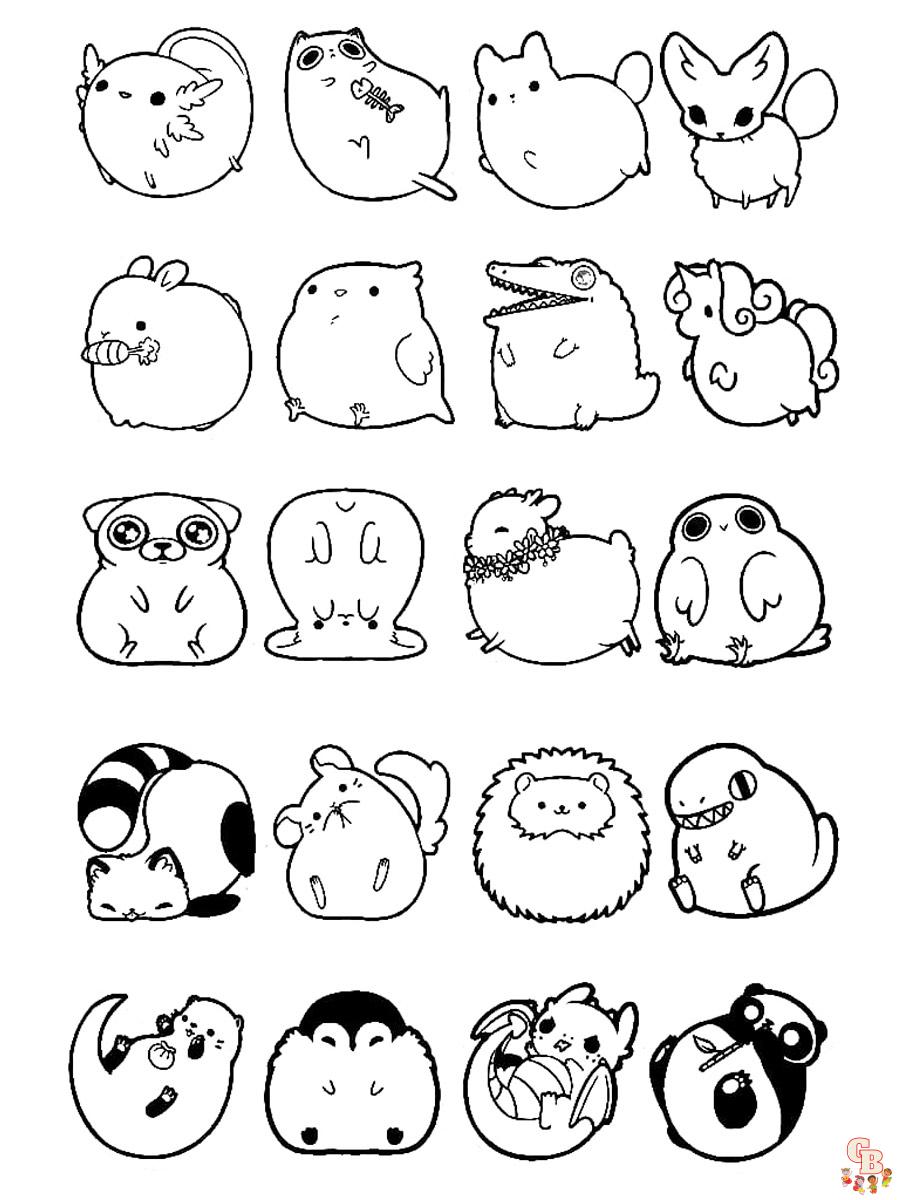 90 Cute Preppy Coloring Pages 51