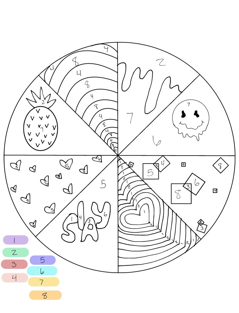 90 Cute Preppy Coloring Pages 89
