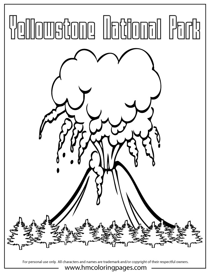 90 National Parks Coloring Pages 11