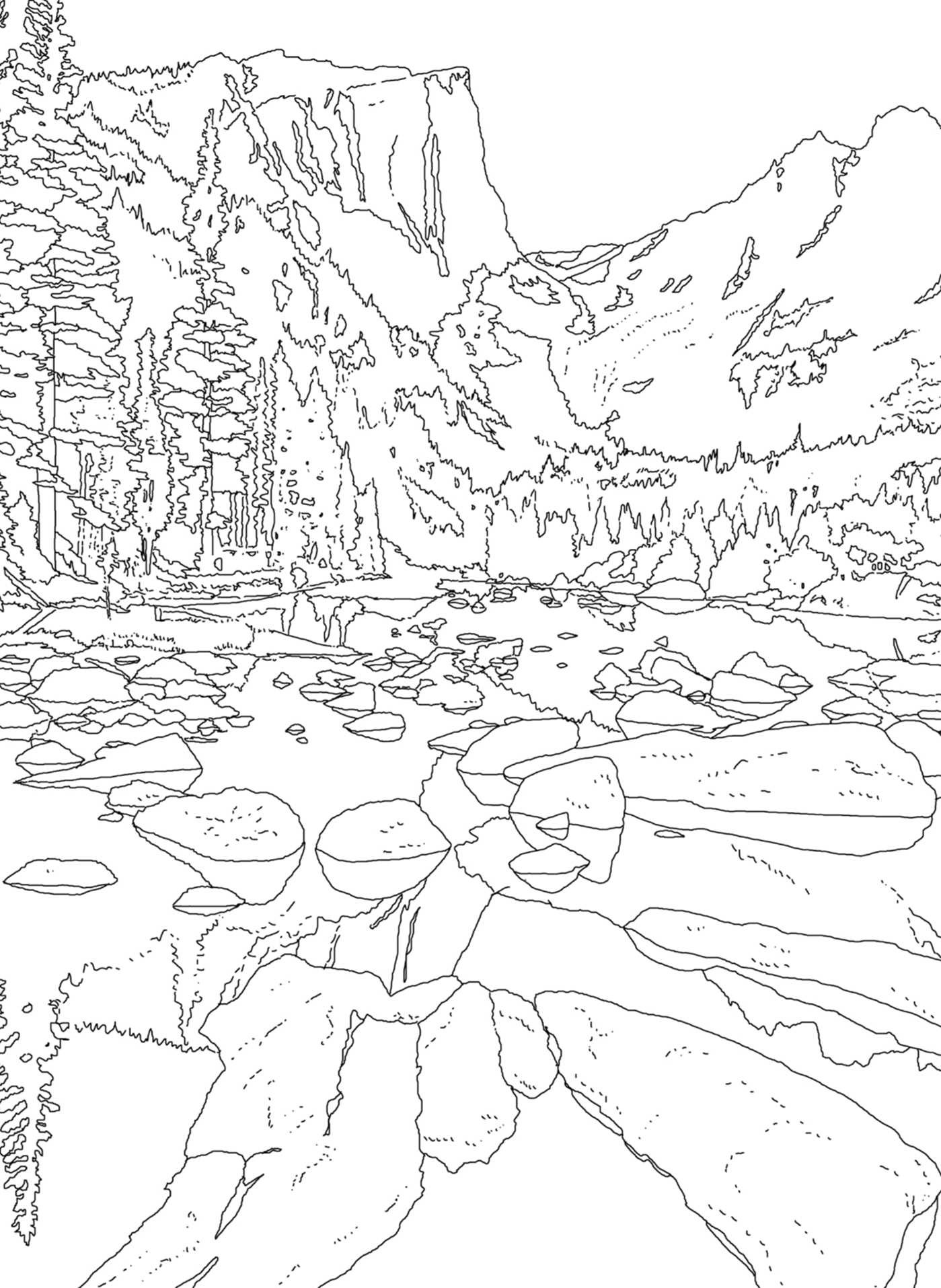 90 National Parks Coloring Pages 16