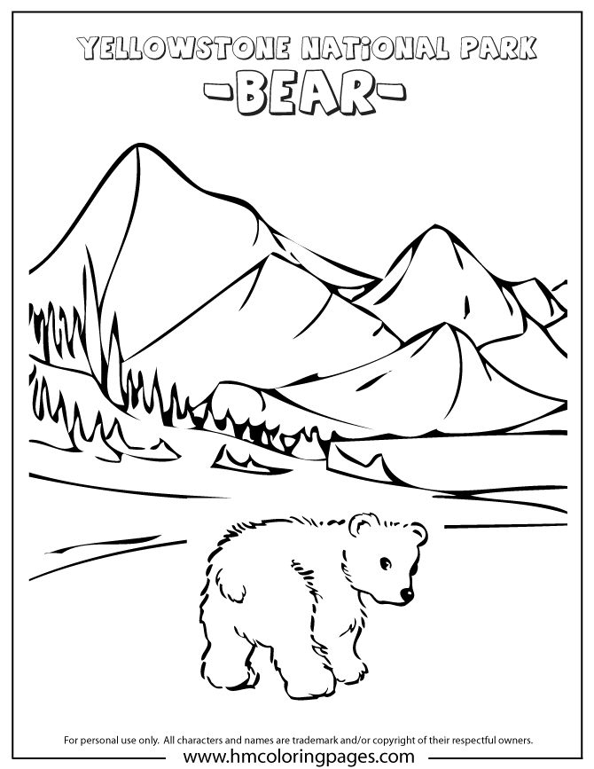 90 National Parks Coloring Pages 18