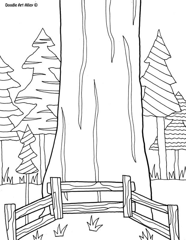 90 National Parks Coloring Pages 38
