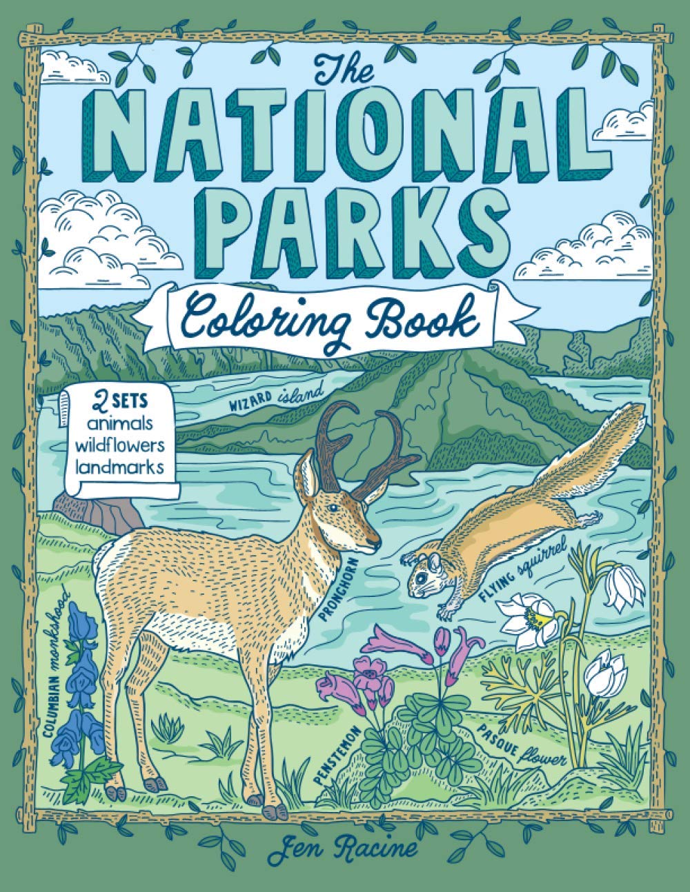 90 National Parks Coloring Pages 41