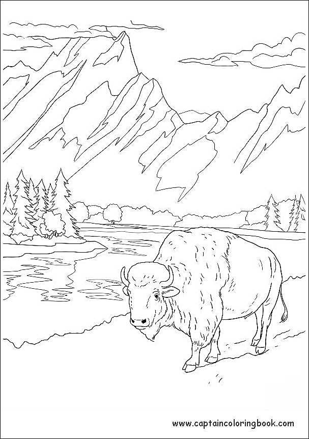 90 National Parks Coloring Pages 52