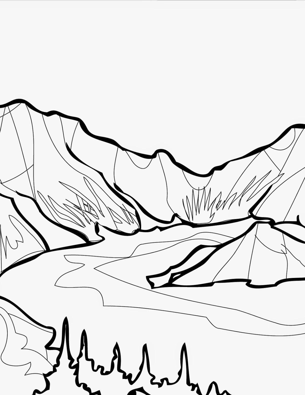 90 National Parks Coloring Pages 63