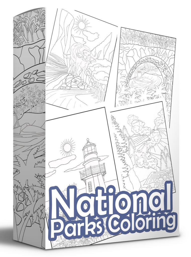90 National Parks Coloring Pages 65