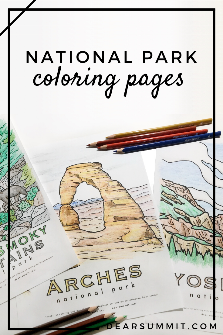 90 National Parks Coloring Pages 71