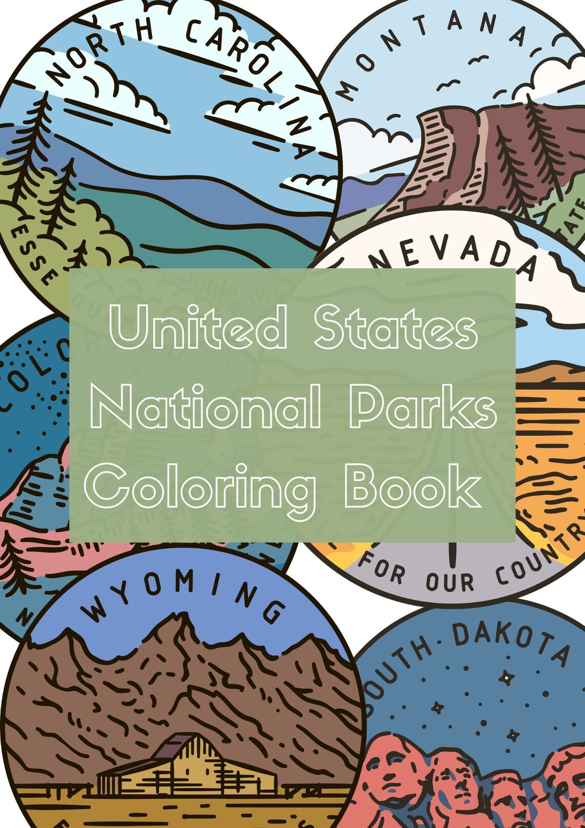 90 National Parks Coloring Pages 77