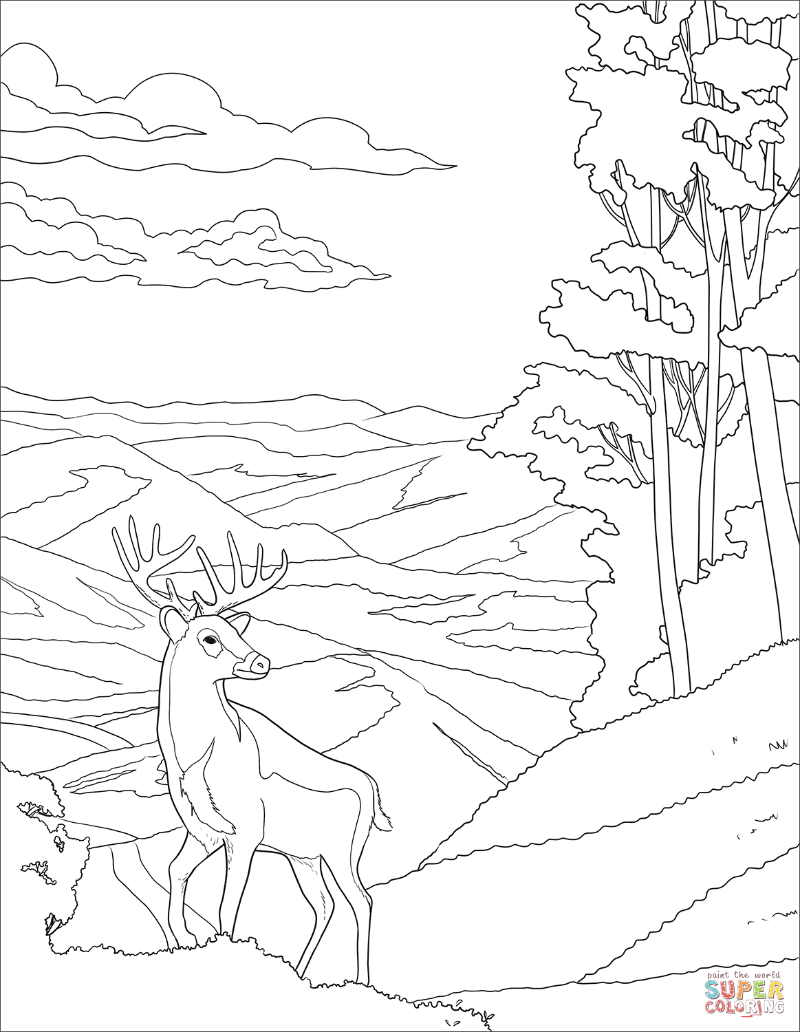 90 National Parks Coloring Pages 80