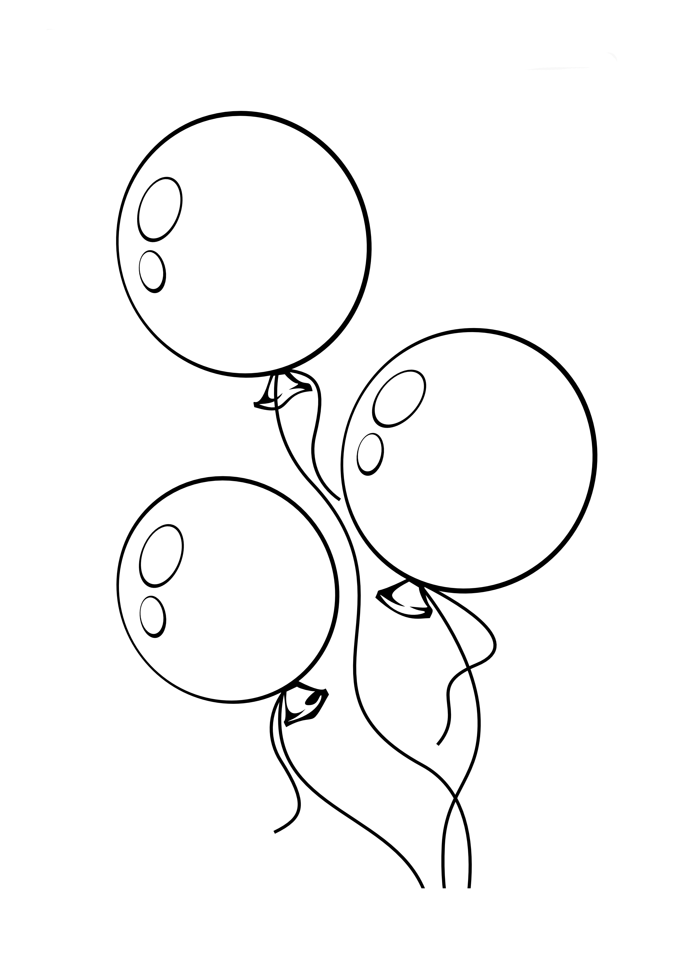 90 Printable Balloon Festival Coloring Pages 3