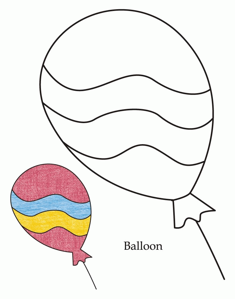 90 Printable Balloon Festival Coloring Pages 30
