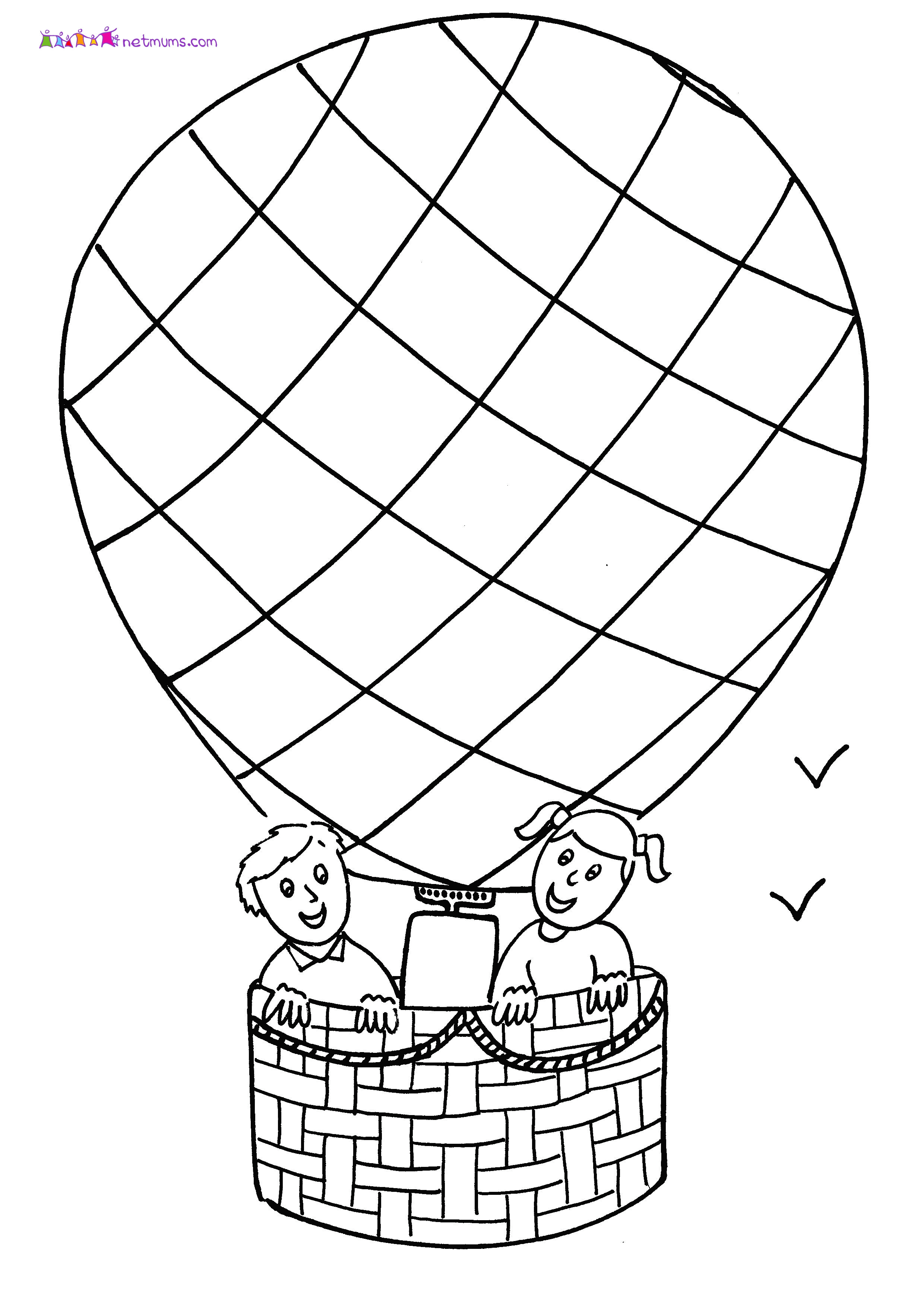 90 Printable Balloon Festival Coloring Pages 33