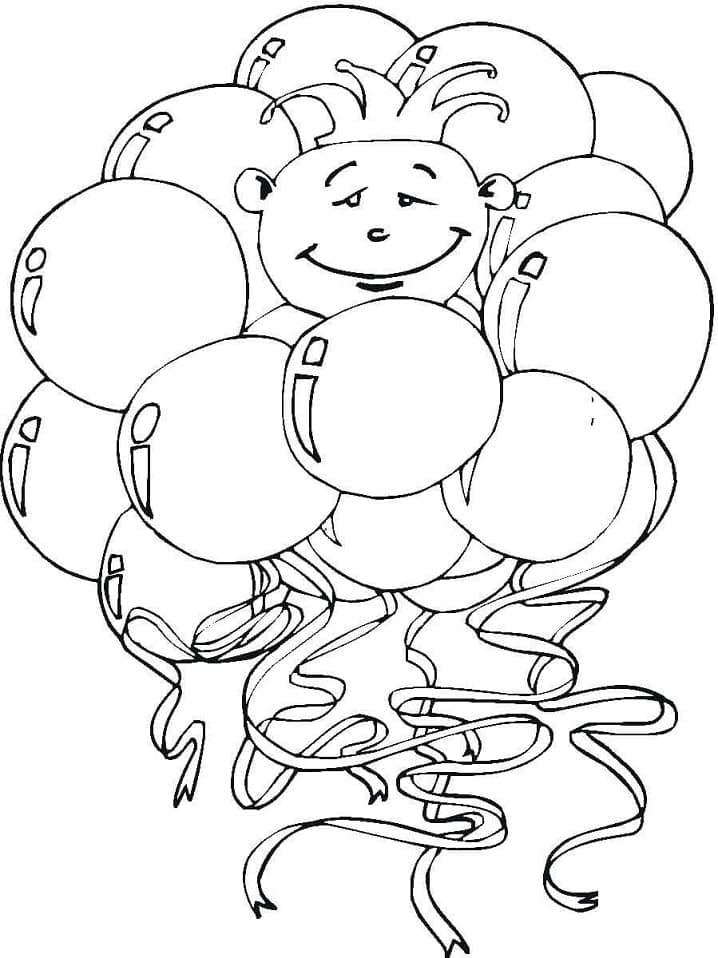 90 Printable Balloon Festival Coloring Pages 47