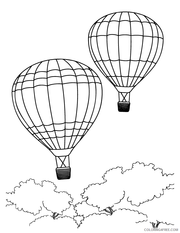 90 Printable Balloon Festival Coloring Pages 56