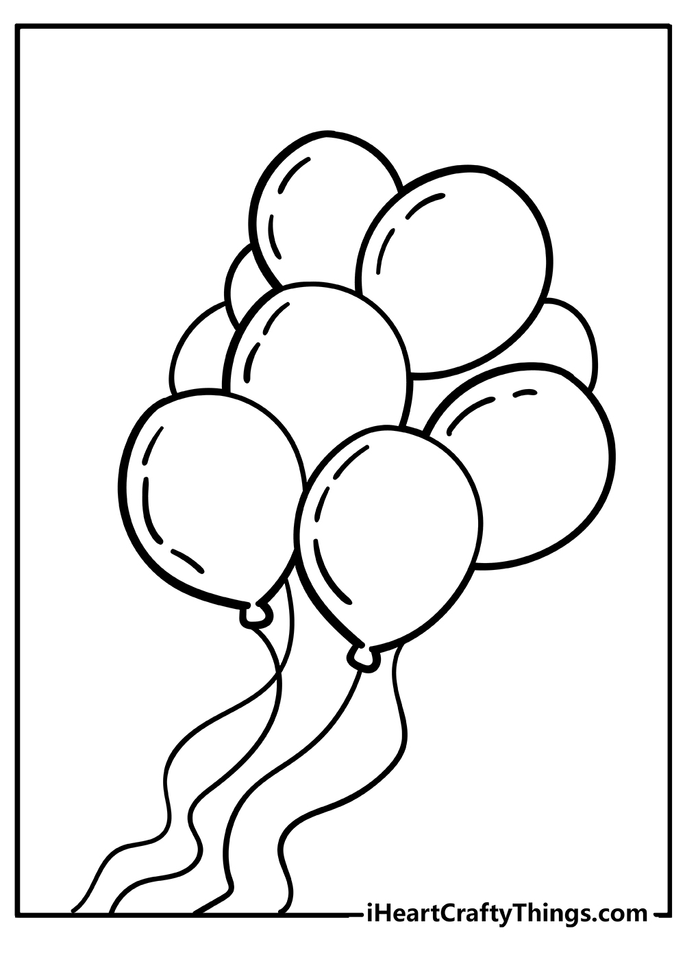 90 Printable Balloon Festival Coloring Pages 78