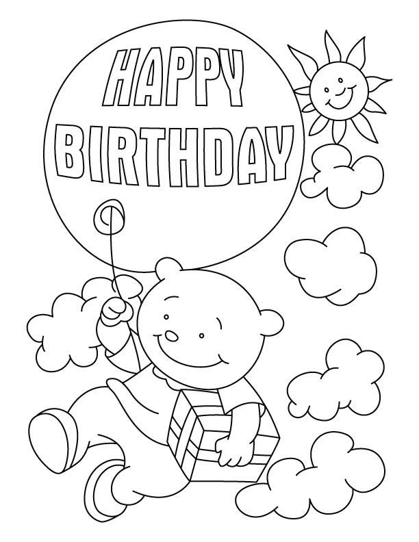 90 Printable Balloon Festival Coloring Pages 9