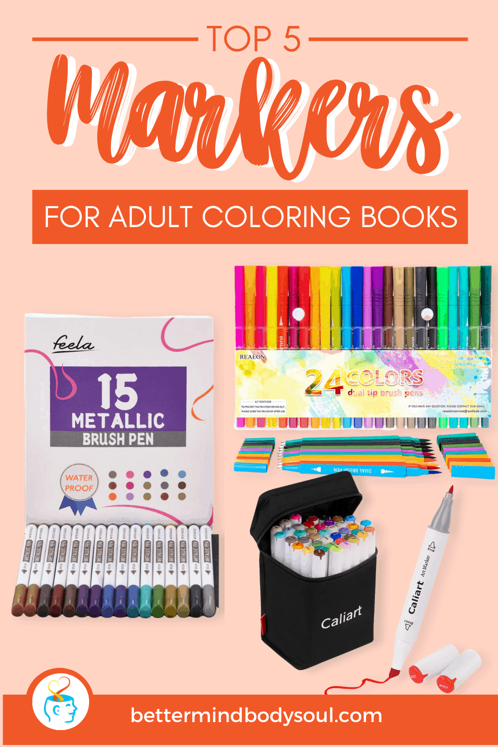 90 Printable Best Markers Adult Coloring 24