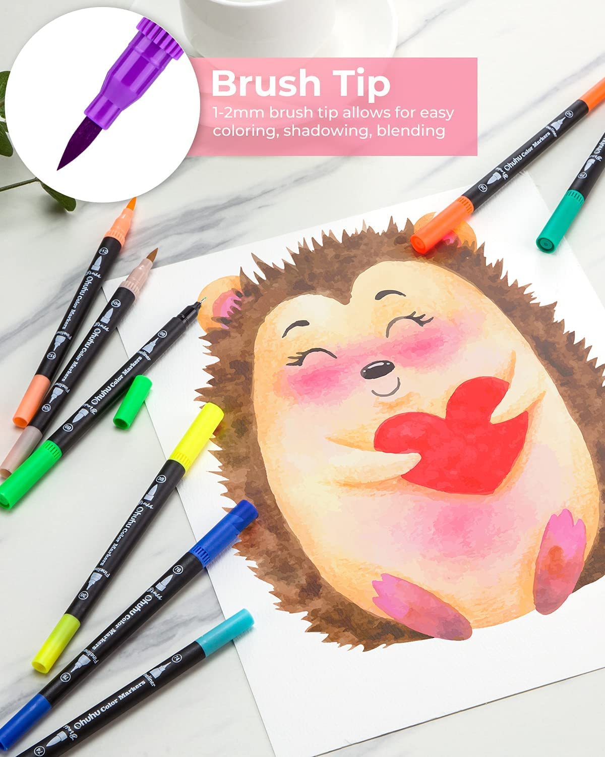 90 Printable Best Markers Adult Coloring 46