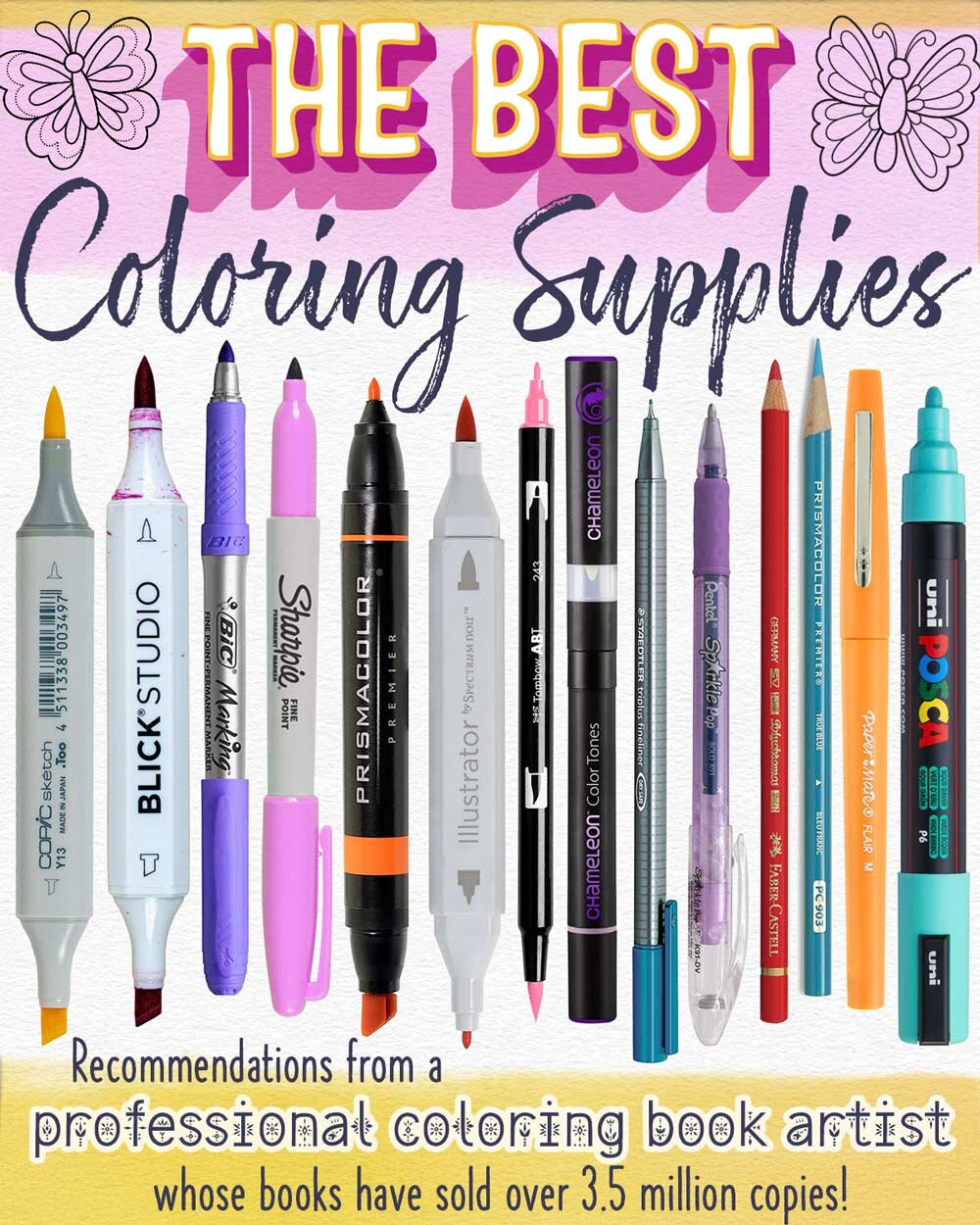 90 Printable Best Markers Adult Coloring 57