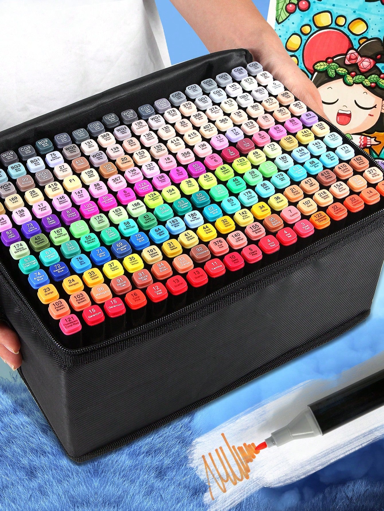90 Printable Best Markers Adult Coloring 60