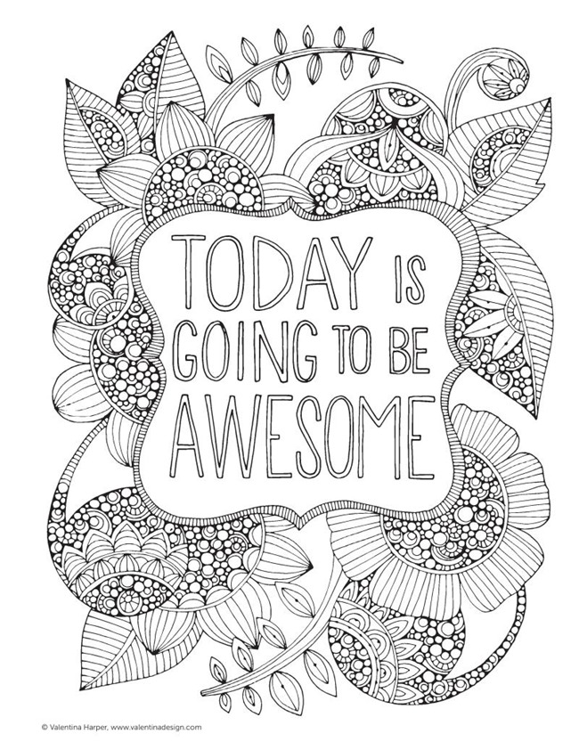 90 Printable Best Markers Adult Coloring 82