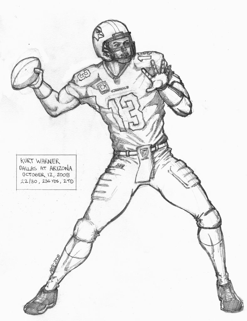 90 Printable Coloring Book Football Player 30