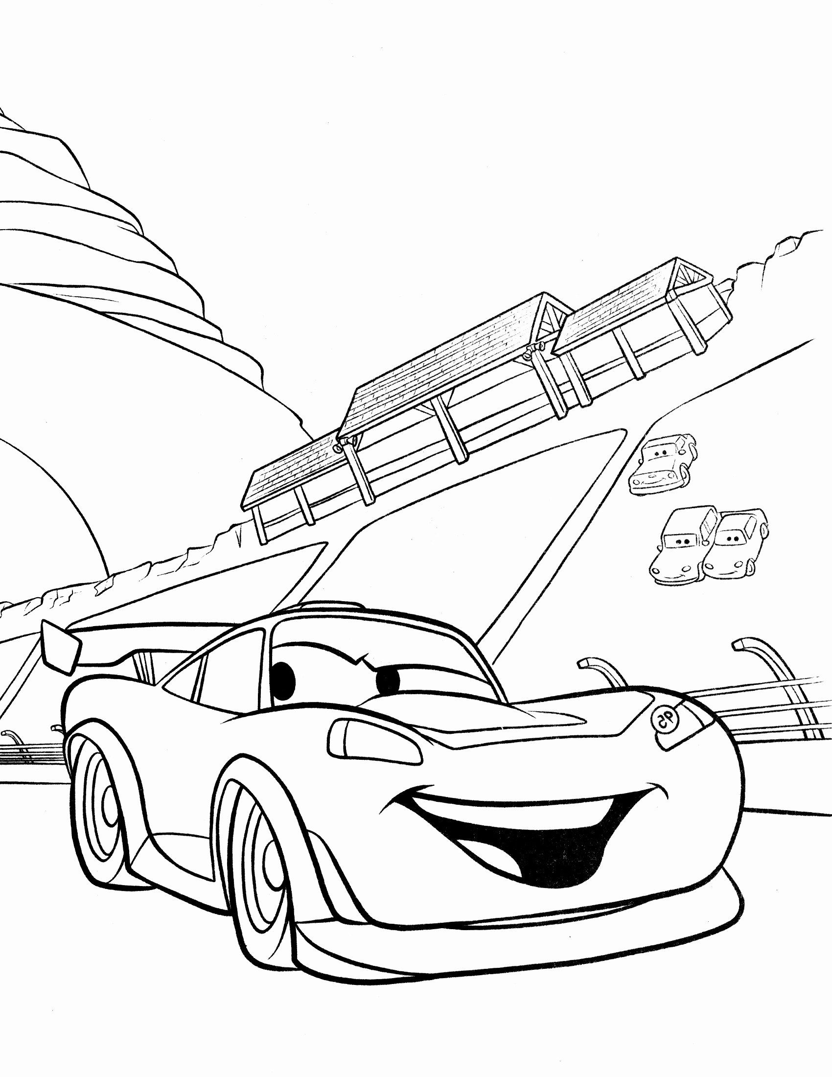 90 Printable Disney Cars Coloring Book 10