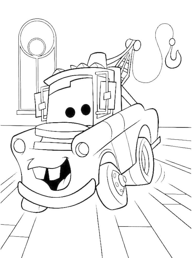 90 Printable Disney Cars Coloring Book 12