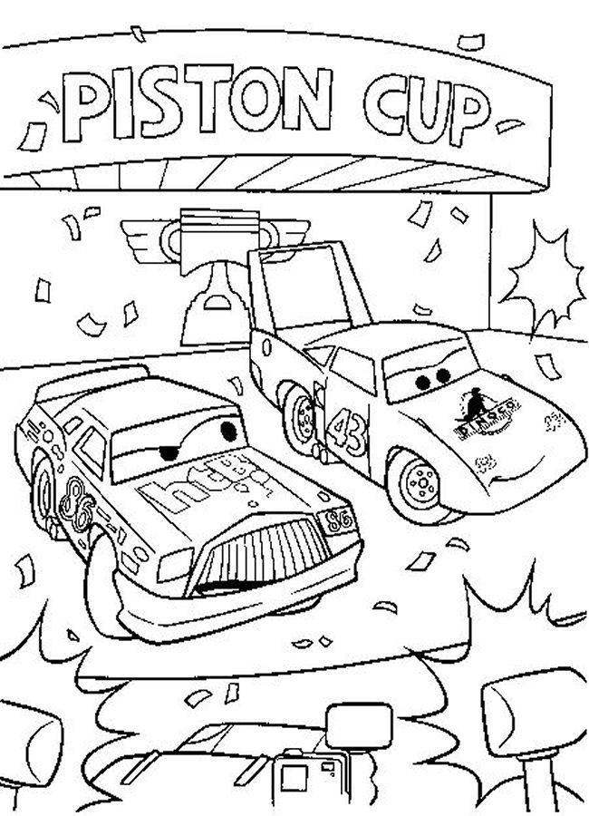 90 Printable Disney Cars Coloring Book 14