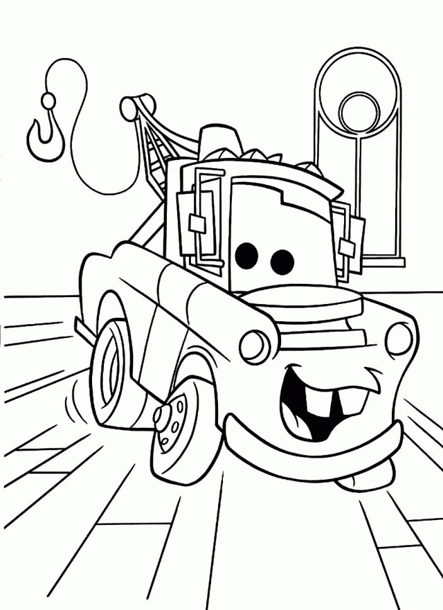 90 Printable Disney Cars Coloring Book 15