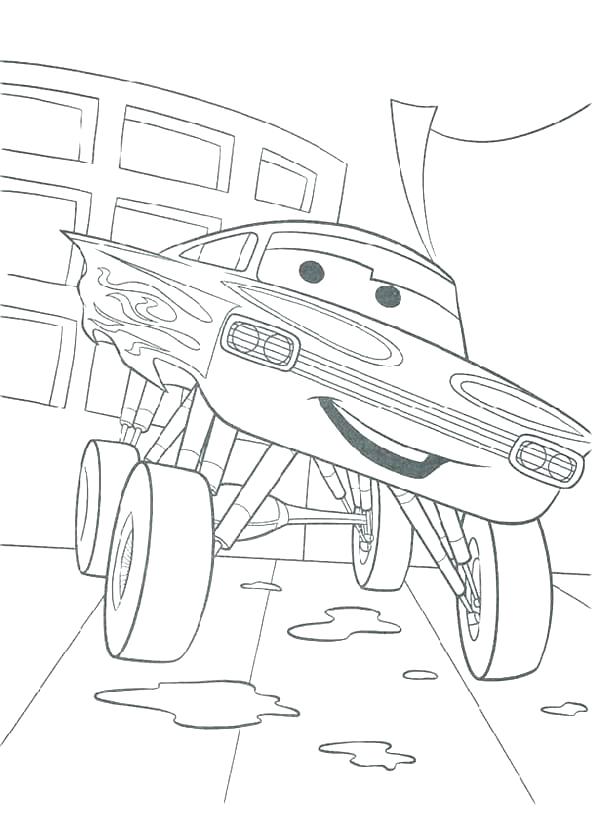 90 Printable Disney Cars Coloring Book 16