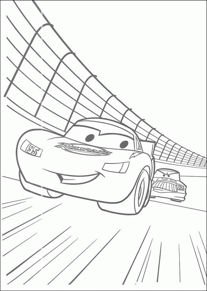 90 Printable Disney Cars Coloring Book 2