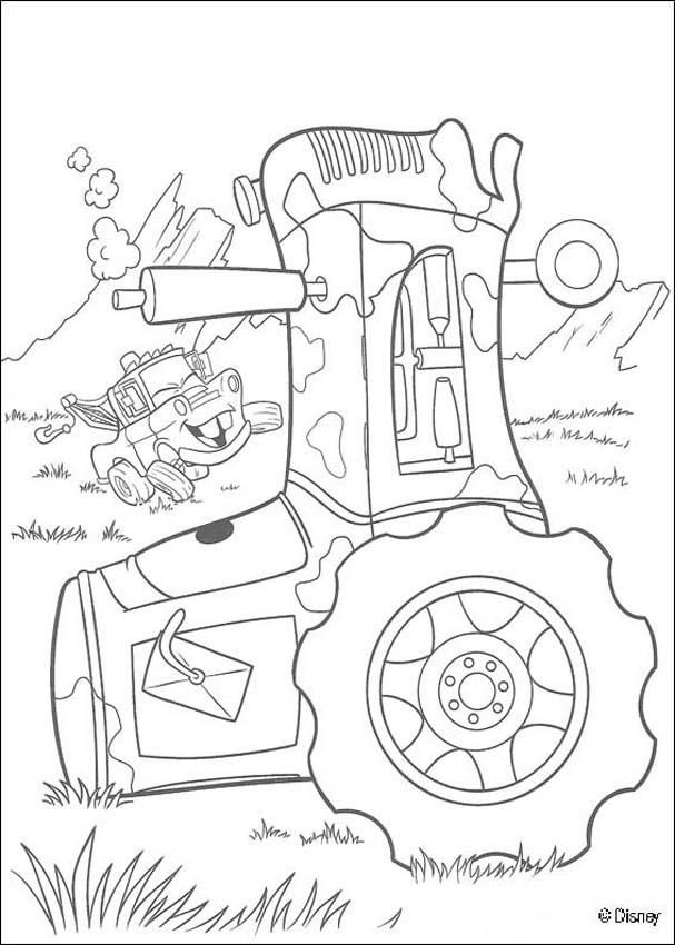 90 Printable Disney Cars Coloring Book 22